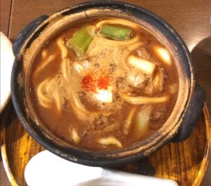 煮込みうどん
